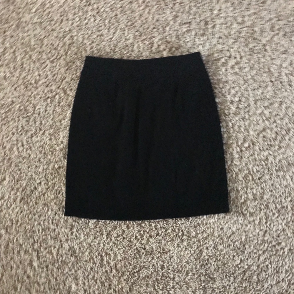 Black pencil skirt